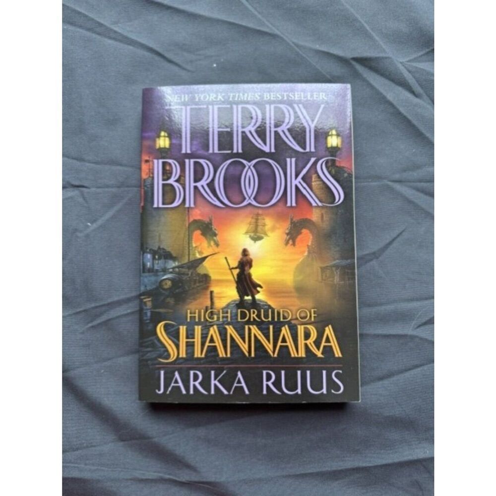 Jarka Ruus / Terry Brooks High Druid of Shannara Hand Signed Autographed SC